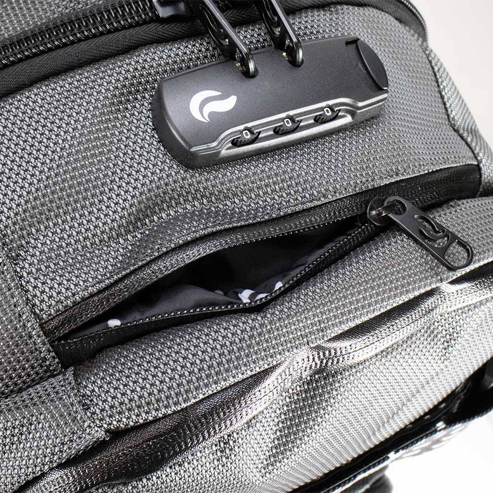 SkunkGuard Odor - Proof Nomad Backpack - Metal Gray - BetterGrow Hydro