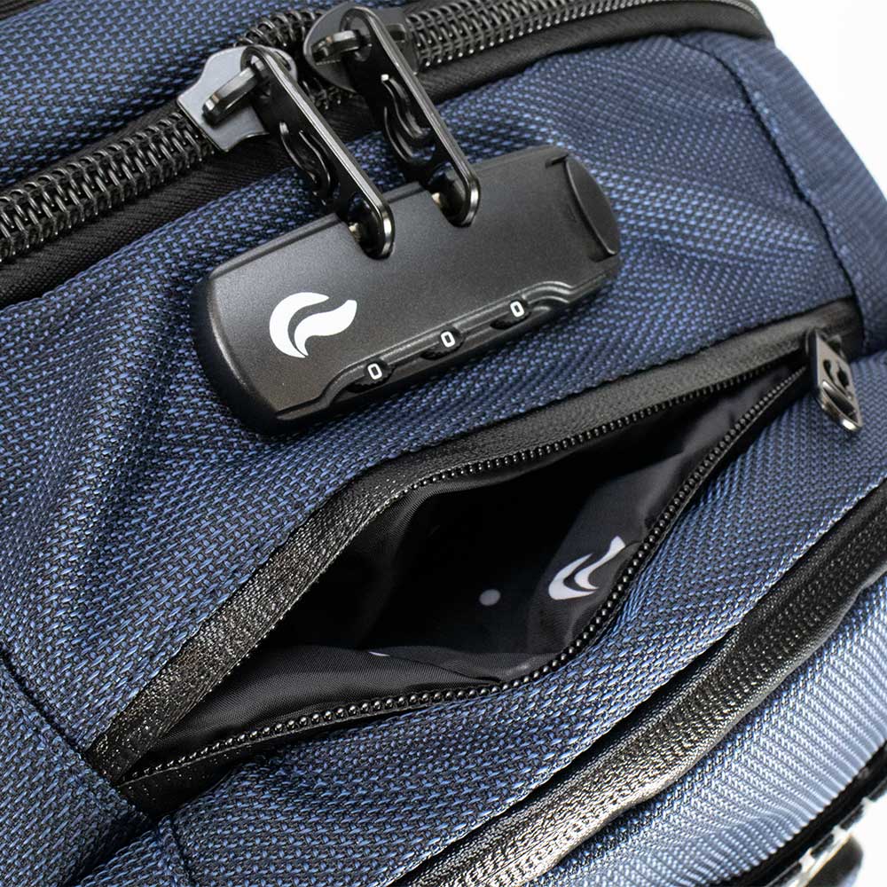 SkunkGuard Odor - Proof Nomad Backpack - Navy - BetterGrow Hydro