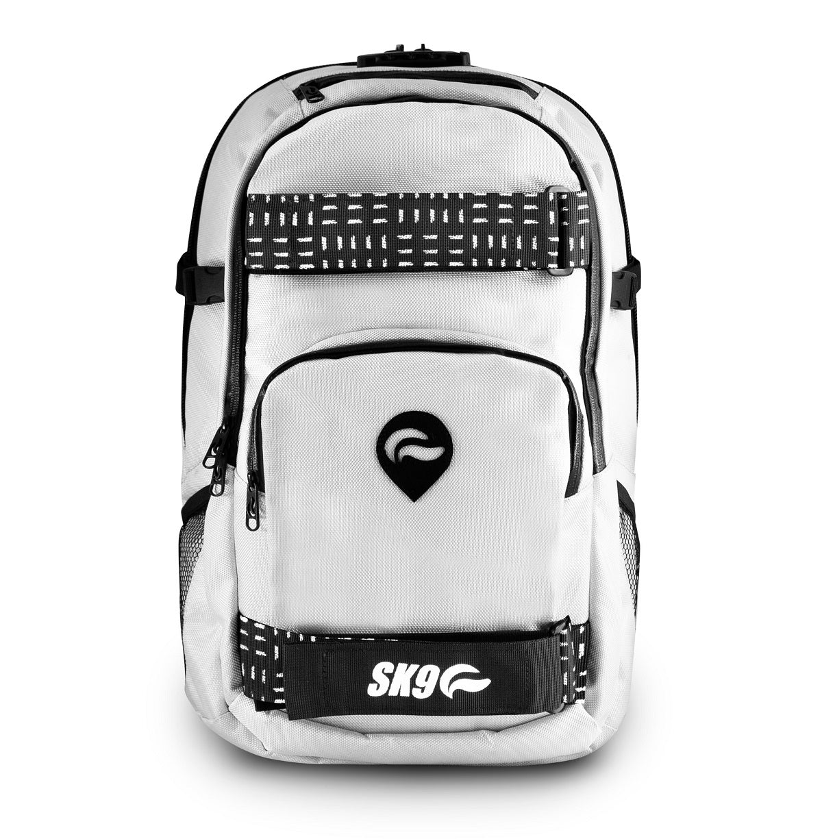 SkunkGuard Odor - Proof Nomad Backpack - White - BetterGrow Hydro