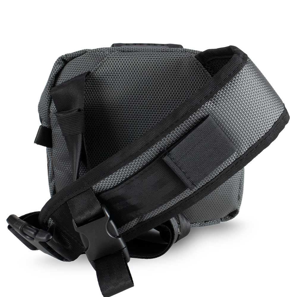 SkunkGuard Odor - Proof Small Kross Bag - Metal Gray - BetterGrow Hydro