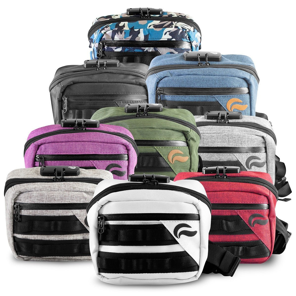 SkunkGuard Odor - Proof Small Kross Bag - Pink - BetterGrow Hydro