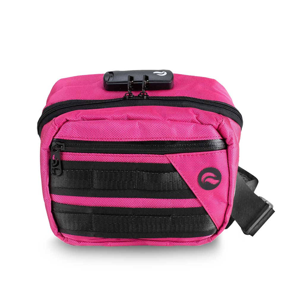 SkunkGuard Odor - Proof Small Kross Bag - Pink - BetterGrow Hydro