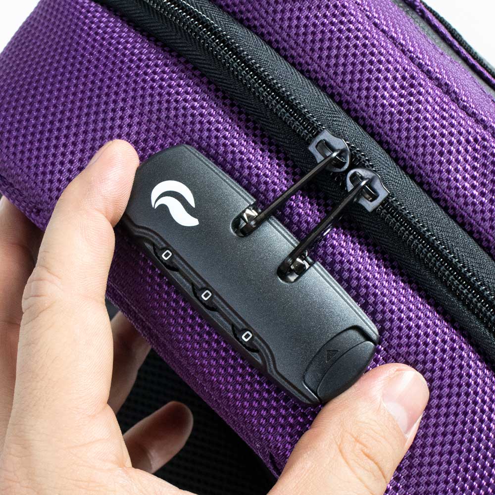 SkunkGuard Odor - Proof Small Kross Bag - Purple - BetterGrow Hydro