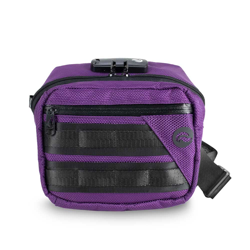 SkunkGuard Odor - Proof Small Kross Bag - Purple - BetterGrow Hydro