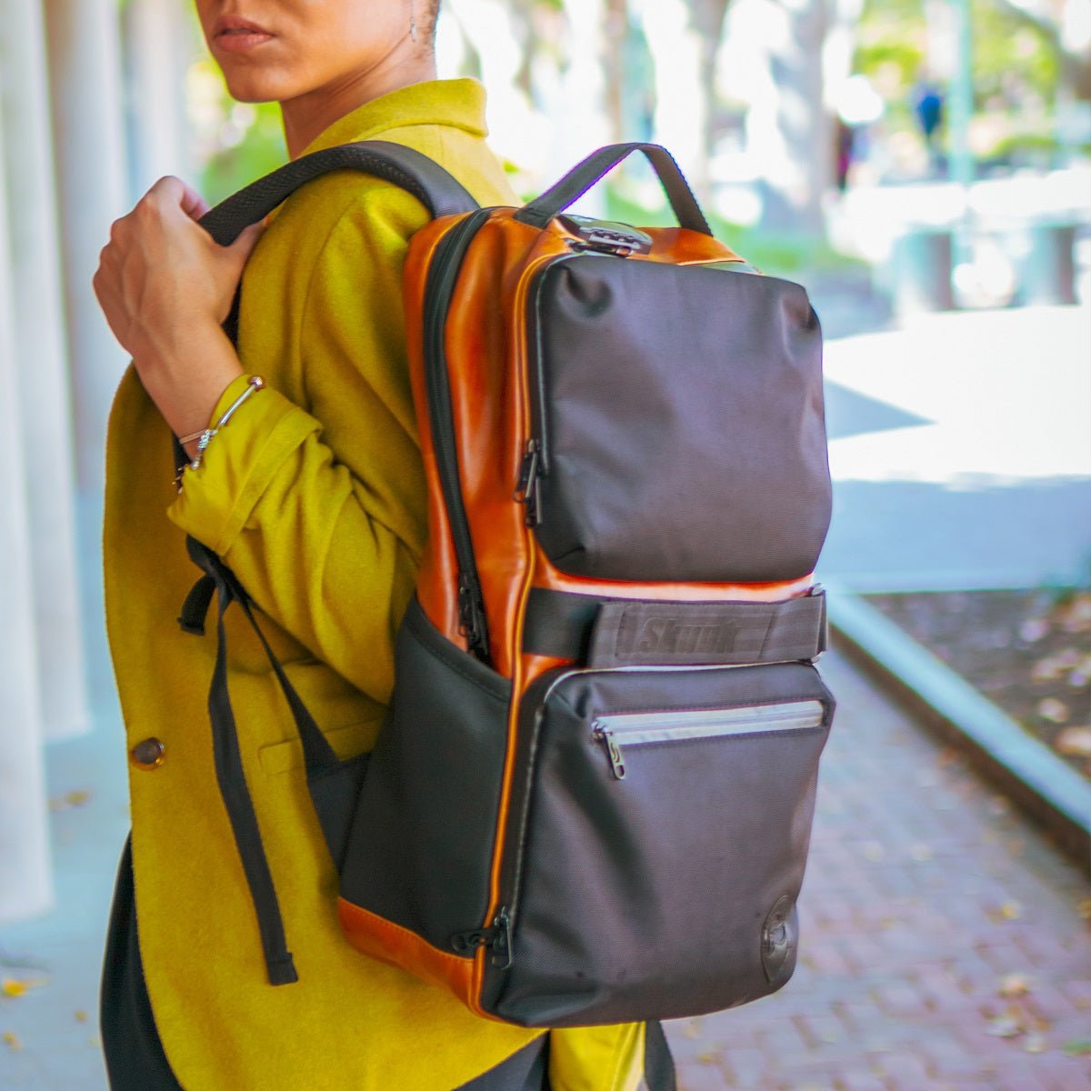 SkunkGuard Odor - Proof Soho Backpack - Black - BetterGrow Hydro