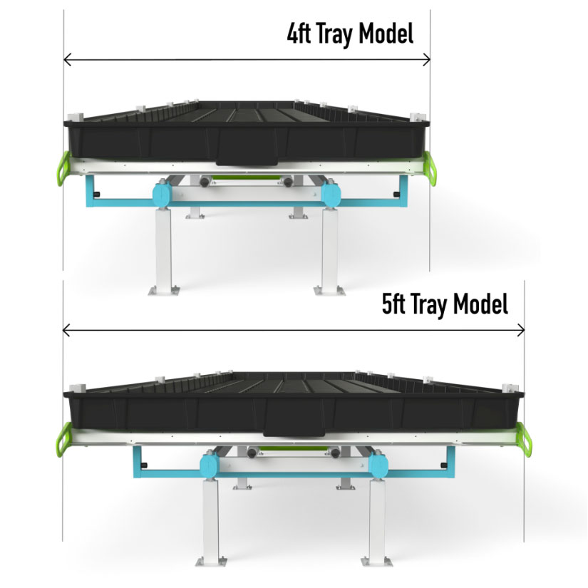 Botanicare Slide Bench - 4' wide