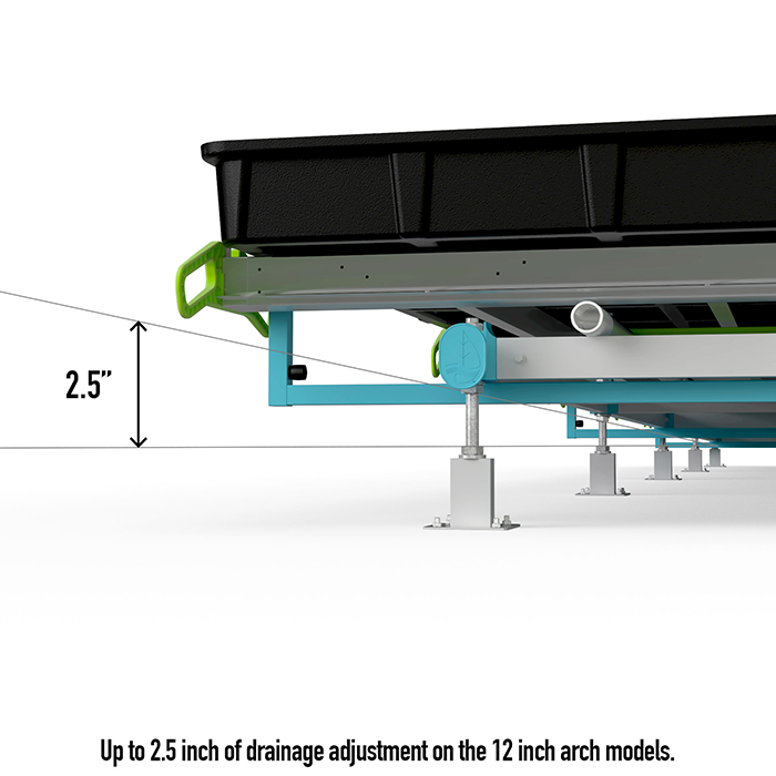 Botanicare Slide Bench - 4' wide