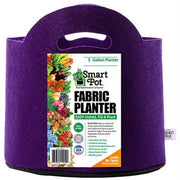 Smart Pot 12 piece Violet with Cut Handle - BetterGrow Hydro