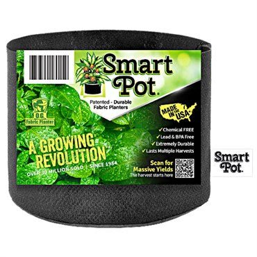 Smart Pot Black - BetterGrow Hydro