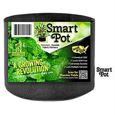 Smart Pot Black - BetterGrow Hydro