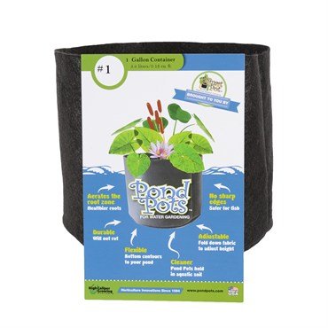 Smart Pot Pond Pot Black - BetterGrow Hydro