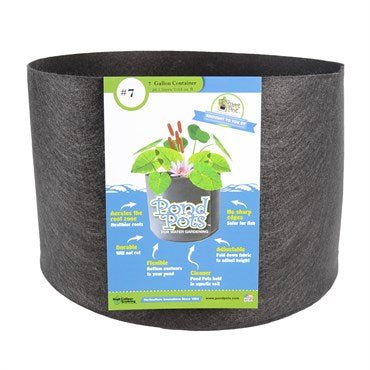 Smart Pot Pond Pot Black - BetterGrow Hydro