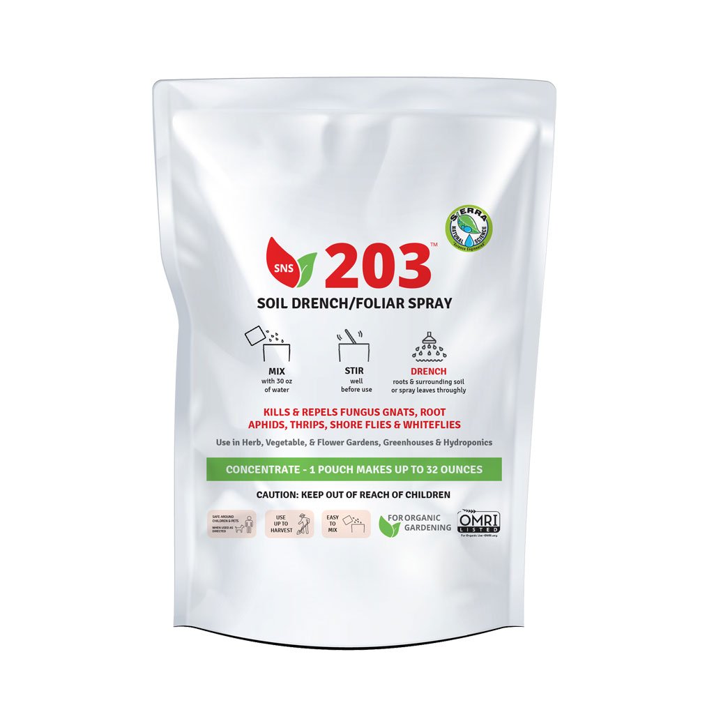 SNS 203 Concentrated Pesticide Soil Spray/Drench - BetterGrow Hydro