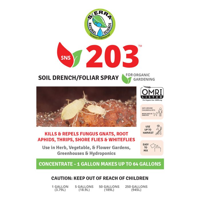 SNS 203 Soil Drench & Foliar Spray - BetterGrow Hydro