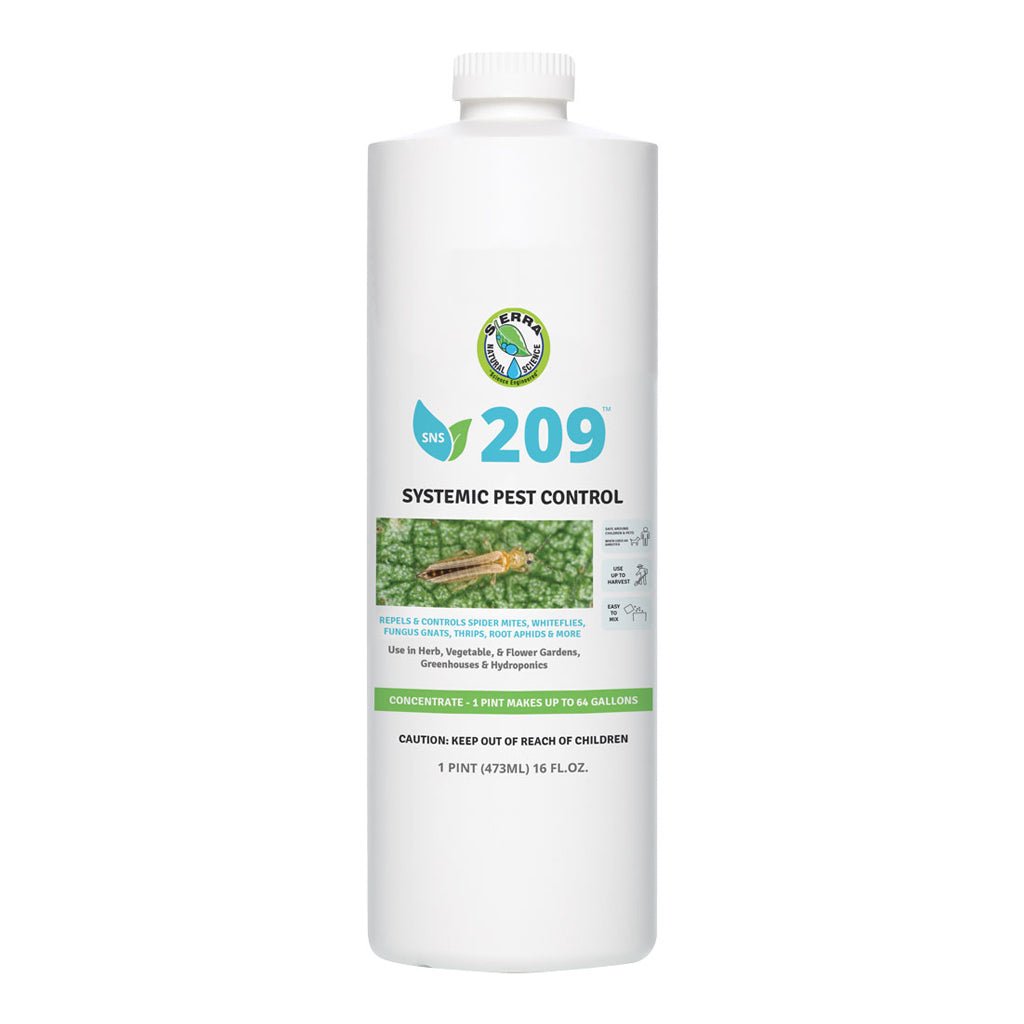 SNS 209 Systemic Pest Control Concentrate - BetterGrow Hydro