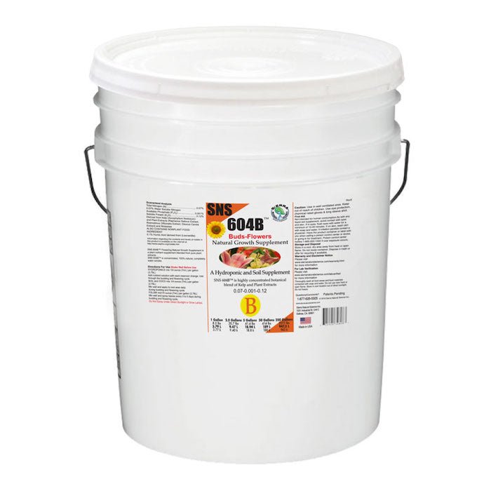 SNS 604B Growth Stimulator Concentrate 5 Gallon - BetterGrow Hydro