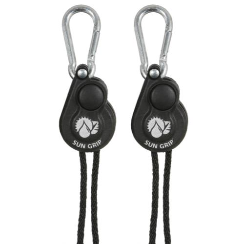 Sun Grip Push Button Light Hanger 1/8 in - 1/Pair - BetterGrow Hydro