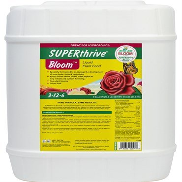 SUPERThrive 5gal Bloom 3-12-6 Plant Food - BetterGrow Hydro
