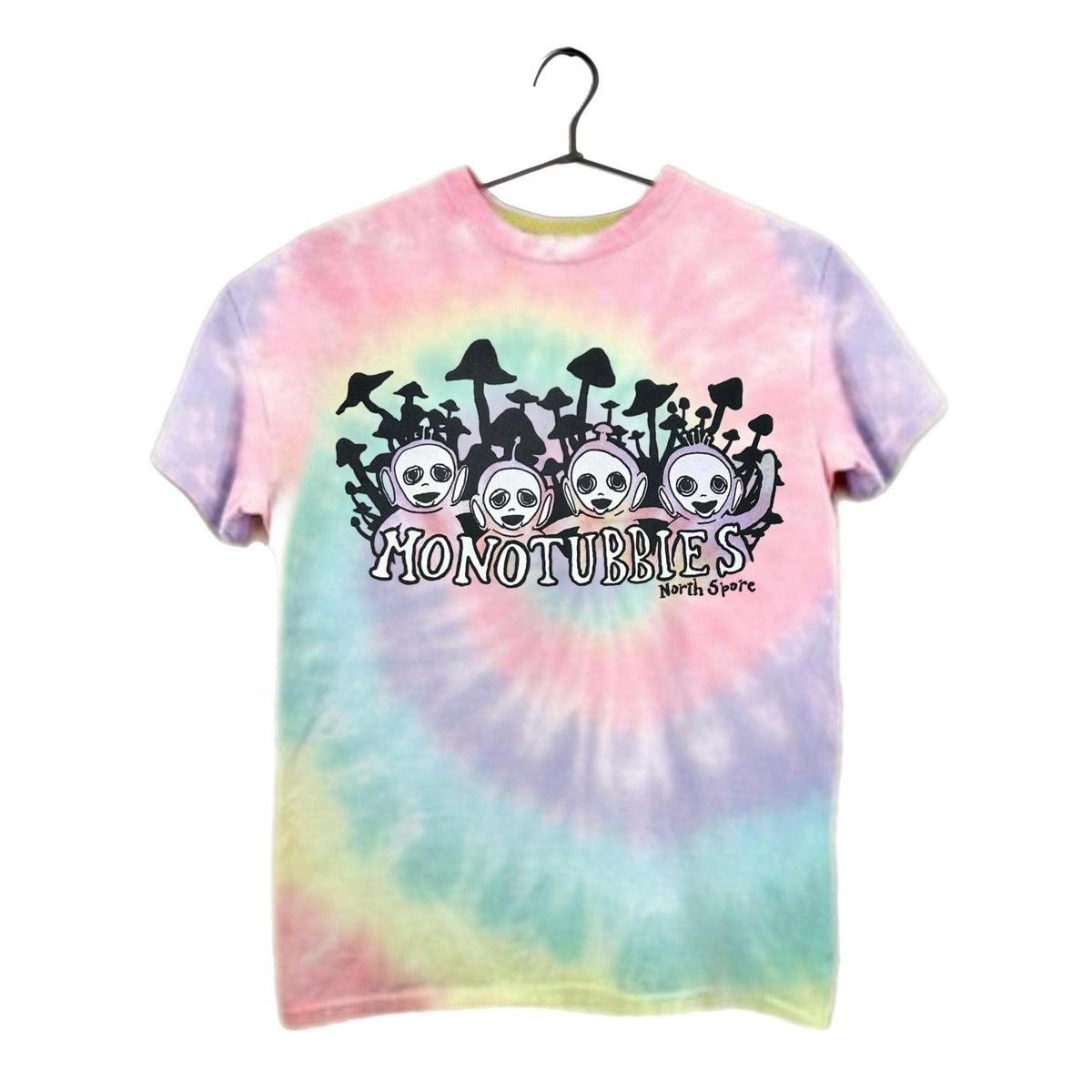 Tie Dye 'Monotubbies' North Spore T-Shirt - BetterGrow Hydro