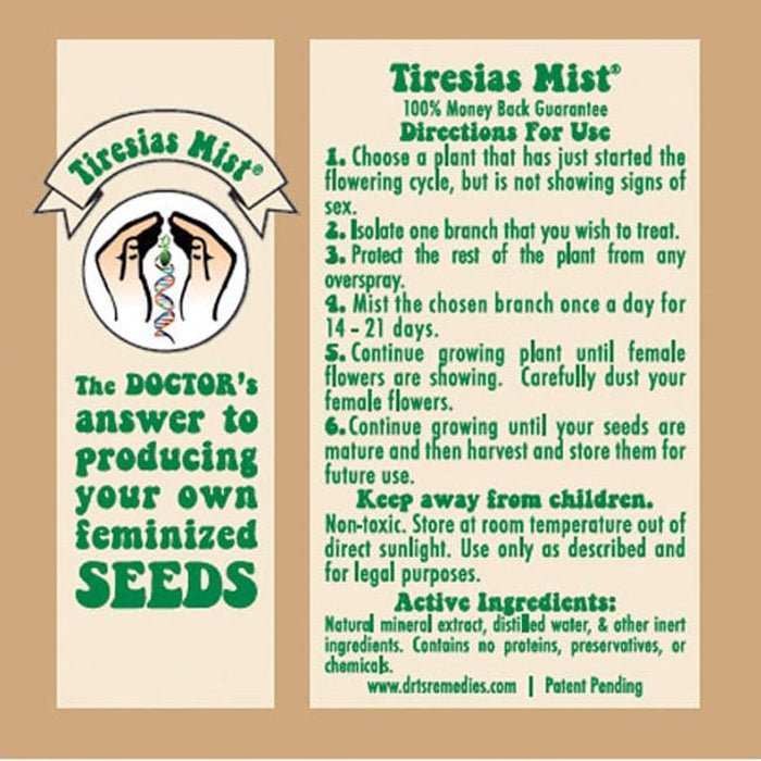Tiresias Mist - 4floz - BetterGrow Hydro