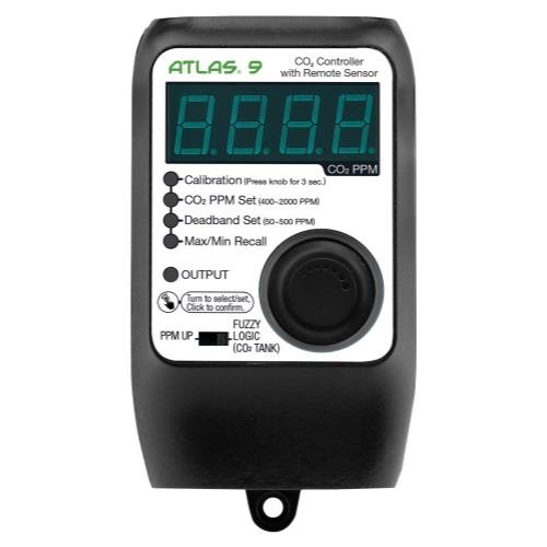 Titan Controls Atlas 9 CO2 Controller with Remote Sensor - BetterGrow Hydro
