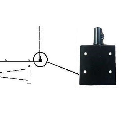 Trellis Support for Custom Rolling Bench System - 1/2" * - BetterGrow Hydro
