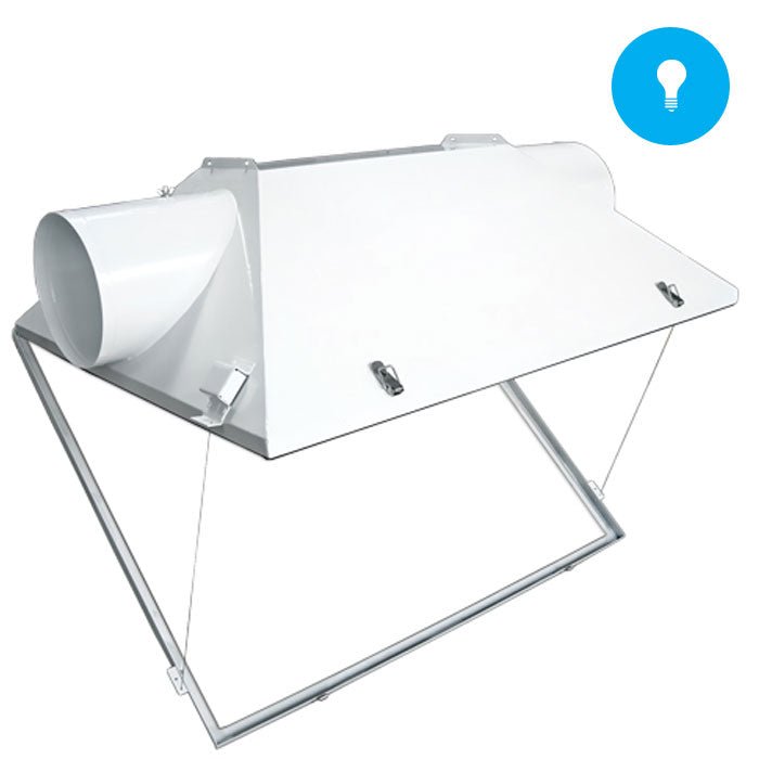 Triple X2 Double Ended Air Cooled Reflector 6" DE - BetterGrow Hydro
