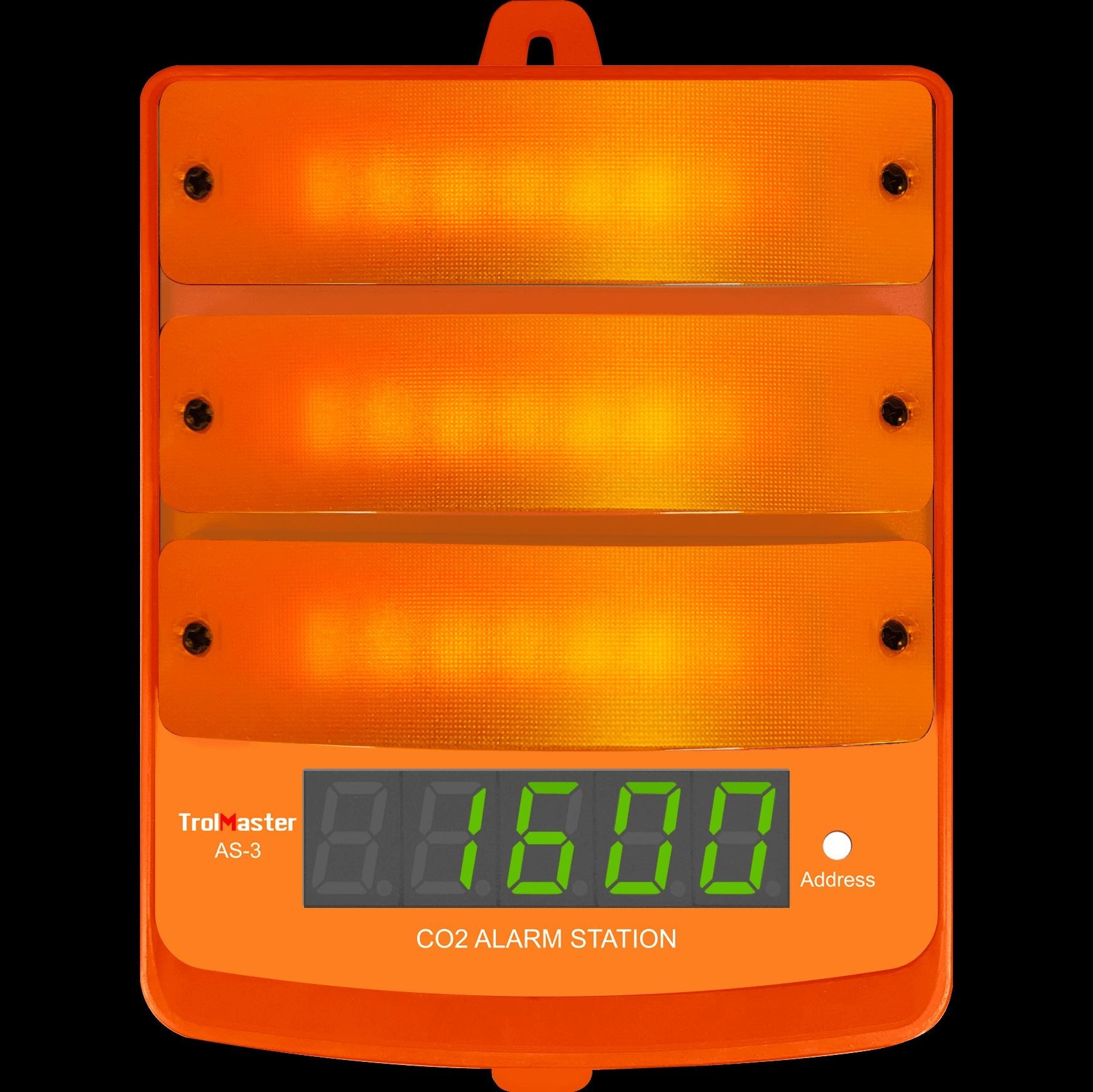 TrolMaster Carbon - X CO2 Alarm Station Amber Light (AS - 3) - BetterGrow Hydro