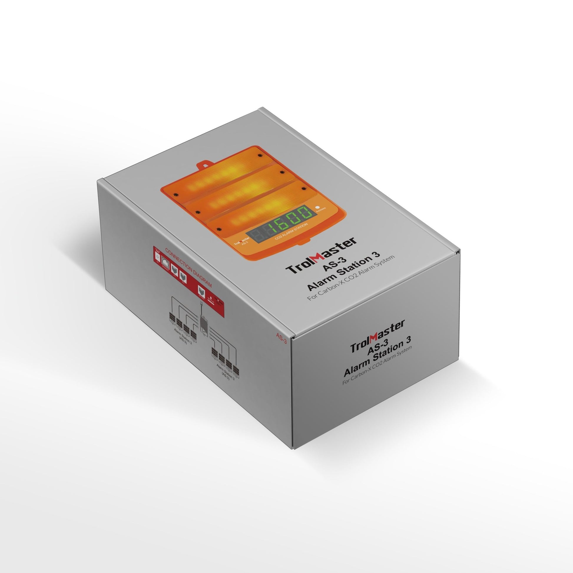TrolMaster Carbon - X CO2 Alarm Station Amber Light (AS - 3) - BetterGrow Hydro
