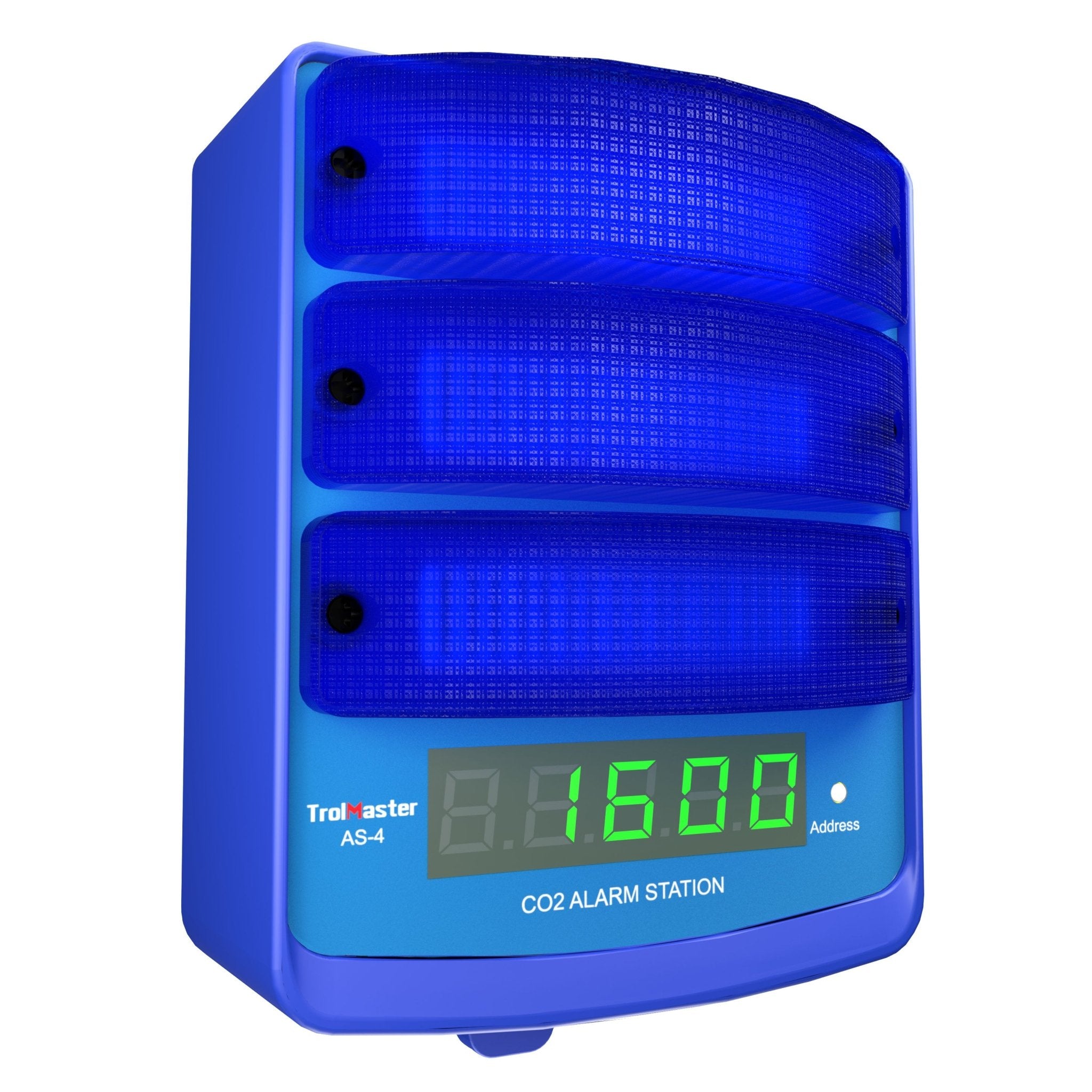 TrolMaster Carbon - X CO2 Alarm Station Blue Light (AS - 4) - BetterGrow Hydro