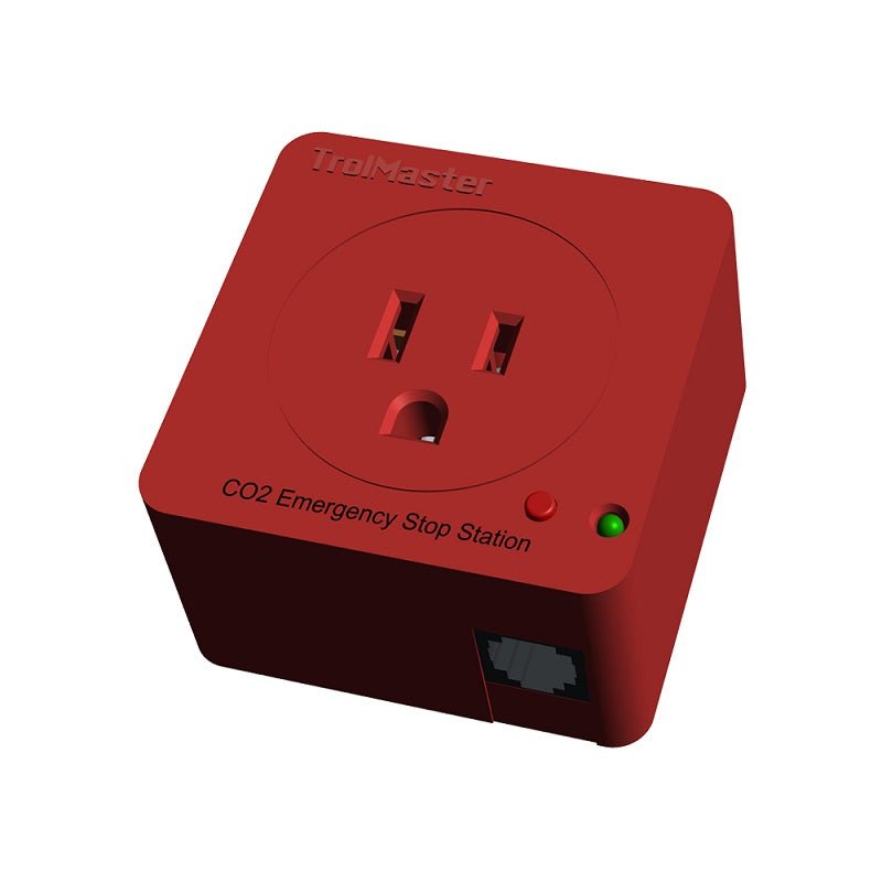 TrolMaster Carbon - X CO2 Emergency Stop Station （DSE - 1） with Cable Set - BetterGrow Hydro