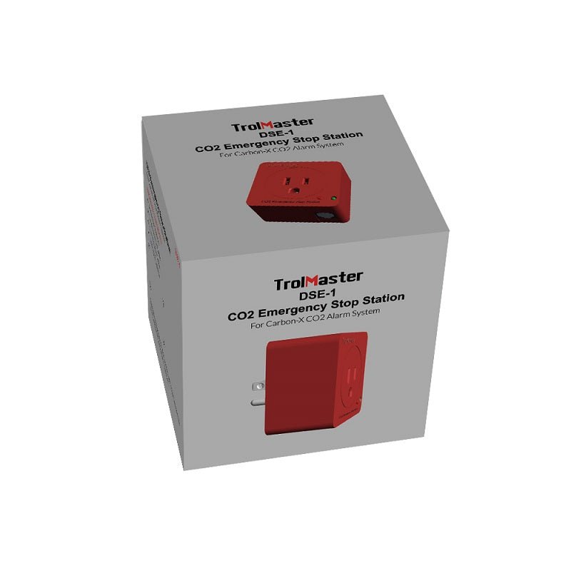 TrolMaster Carbon - X CO2 Emergency Stop Station （DSE - 1） with Cable Set - BetterGrow Hydro