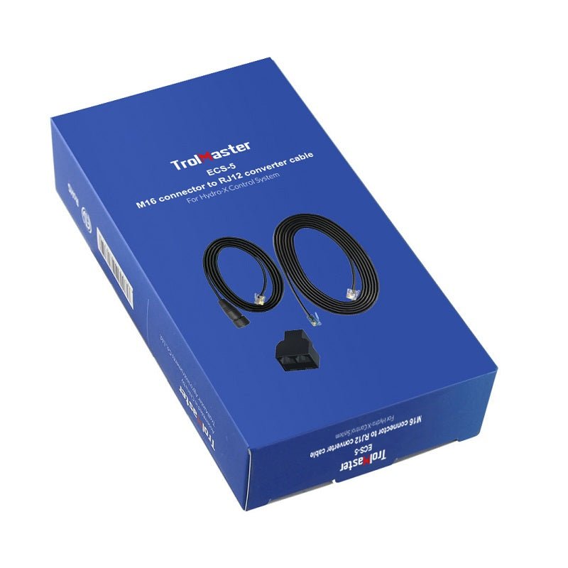 TrolMaster Hydro - X RJ12 to PushLock Waterproof Connector Converter Cable for Fluence （ECS - 5） - BetterGrow Hydro