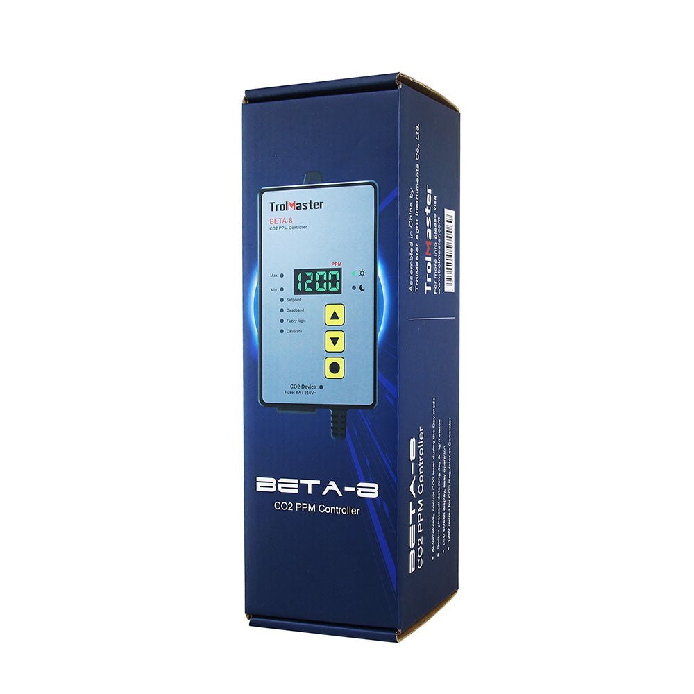 TrolMaster Legacy Beta Series Digital Controller CO2 PPM for Regulator & Generator (BETA - 8) - BetterGrow Hydro