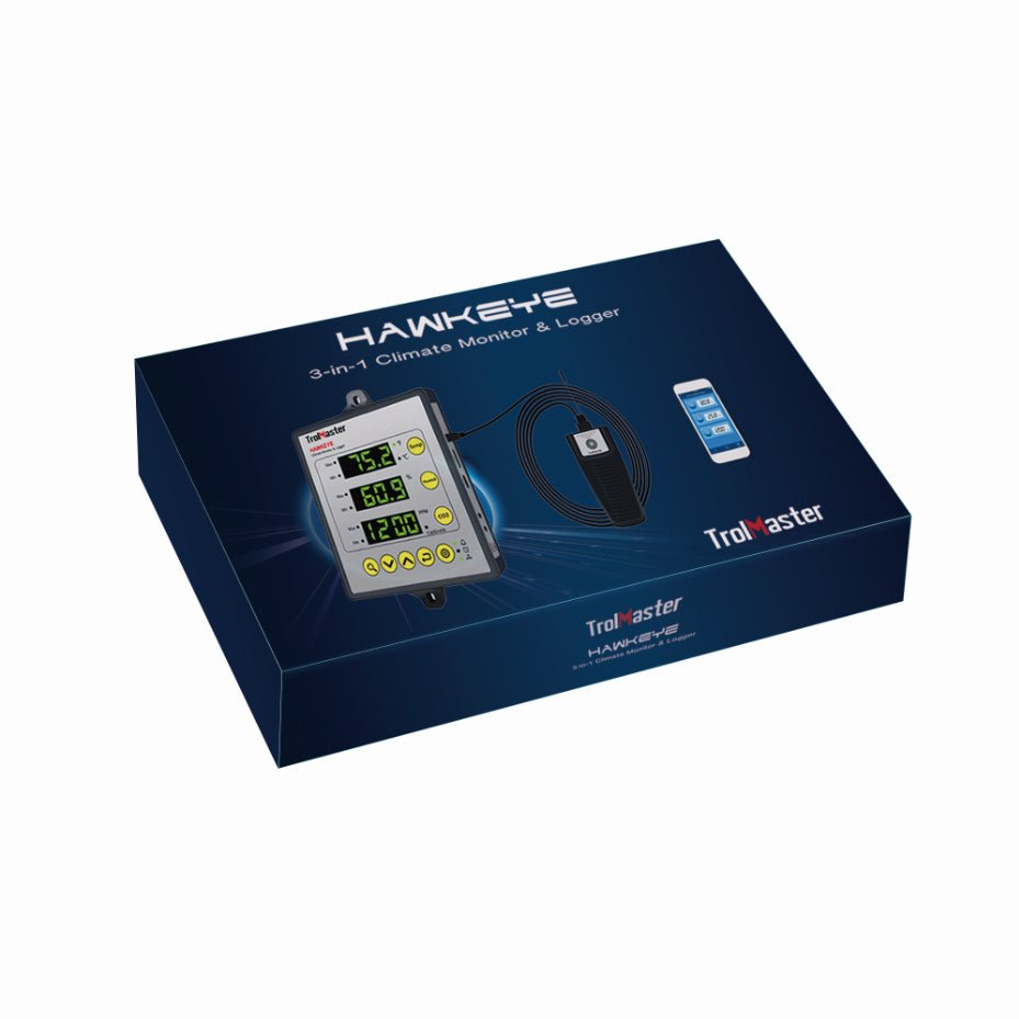 TrolMaster Legacy Hawkeye 3 - in - 1 Monitor & Logger, Sensor, Ethernet Adaptor (CM - 1) - BetterGrow Hydro