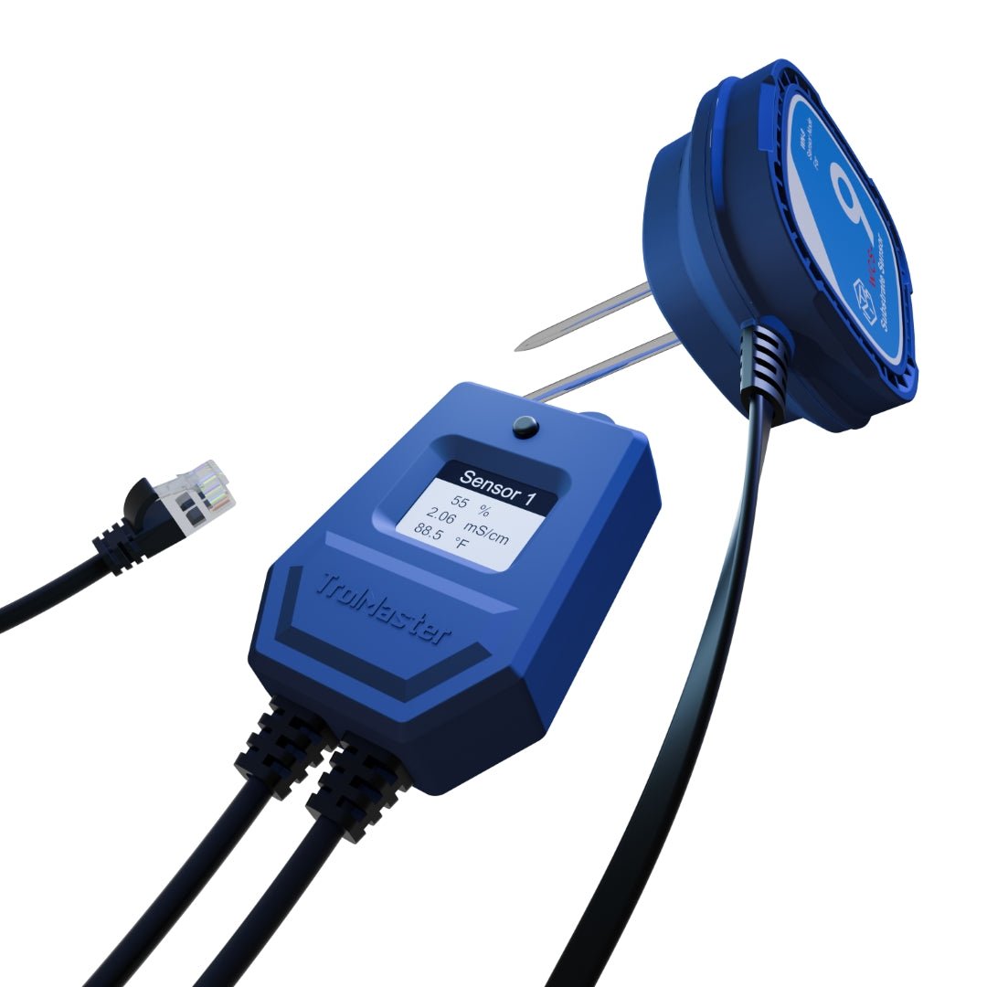 TrolMaster Substrate Sensor Set - VWC, EC & Temp (WCS-9） - BetterGrow Hydro