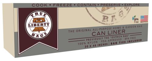 True Liberty Can Liner 30 in x 48 in (10/pack) - BetterGrow Hydro