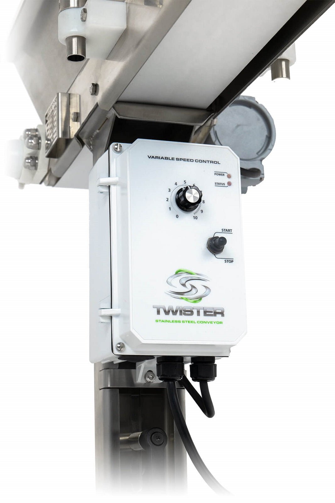 Twister Stainless Steel Feed Conveyor (T2 & T4) - BetterGrow Hydro