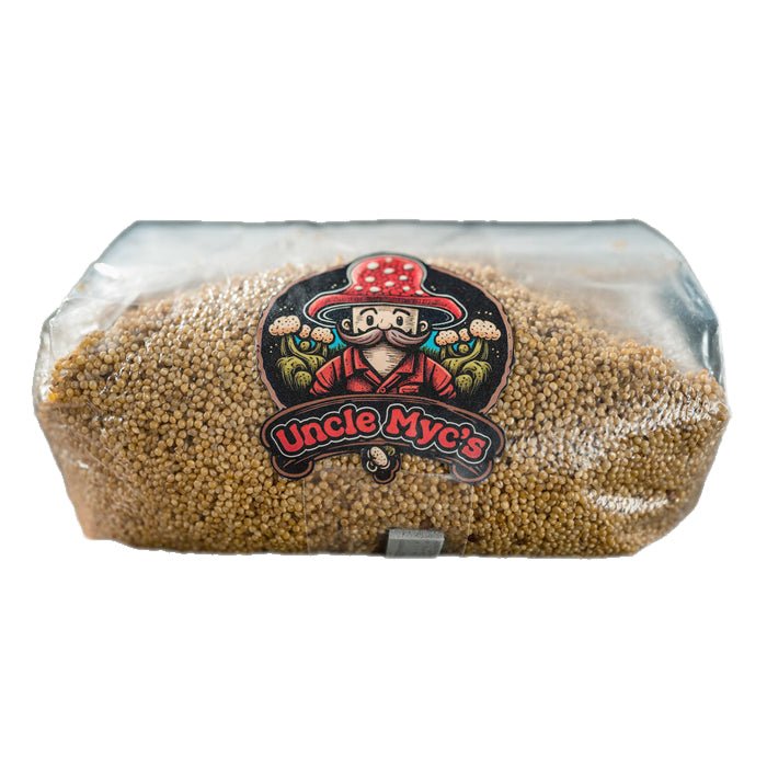 Uncle Myc's Millet Grain 100% Sterilized Mushroom Spawn - BetterGrow Hydro