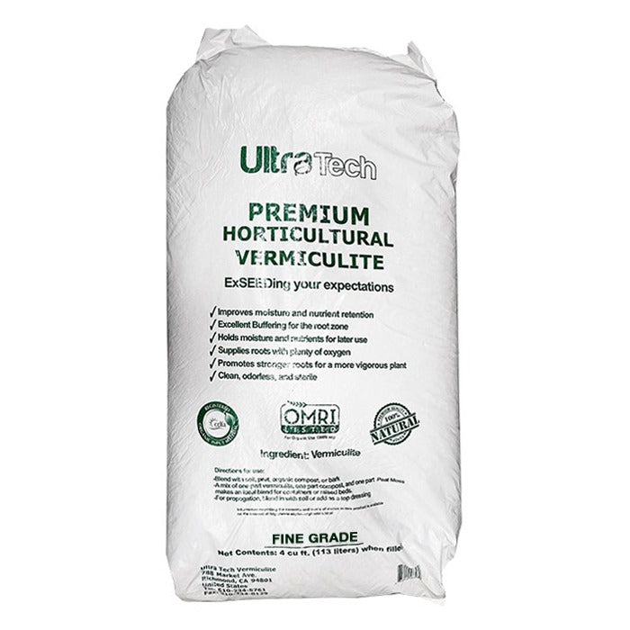 Vermiculite OMRI Fine Grade Bag 4 Cubic Feet