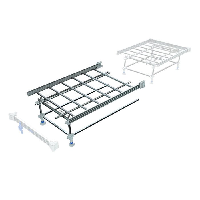 Wachsen Rolling Bench Extender Kit Box A (6.5ft Long) - BetterGrow Hydro