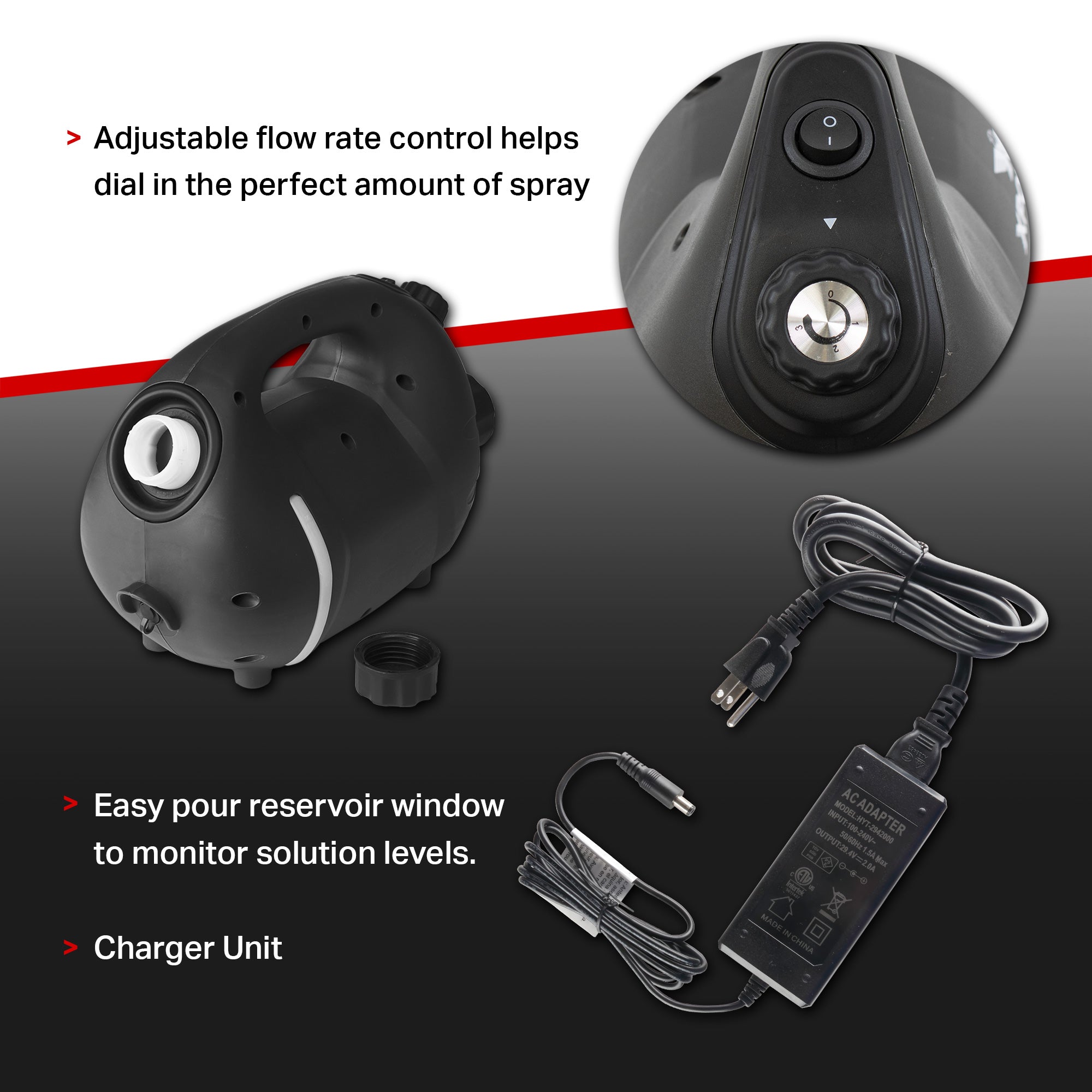 XPOWER F - 16B ULV Cold Fogger Battery Powered Rechargeable Cordless Sprayer - BetterGrow Hydro