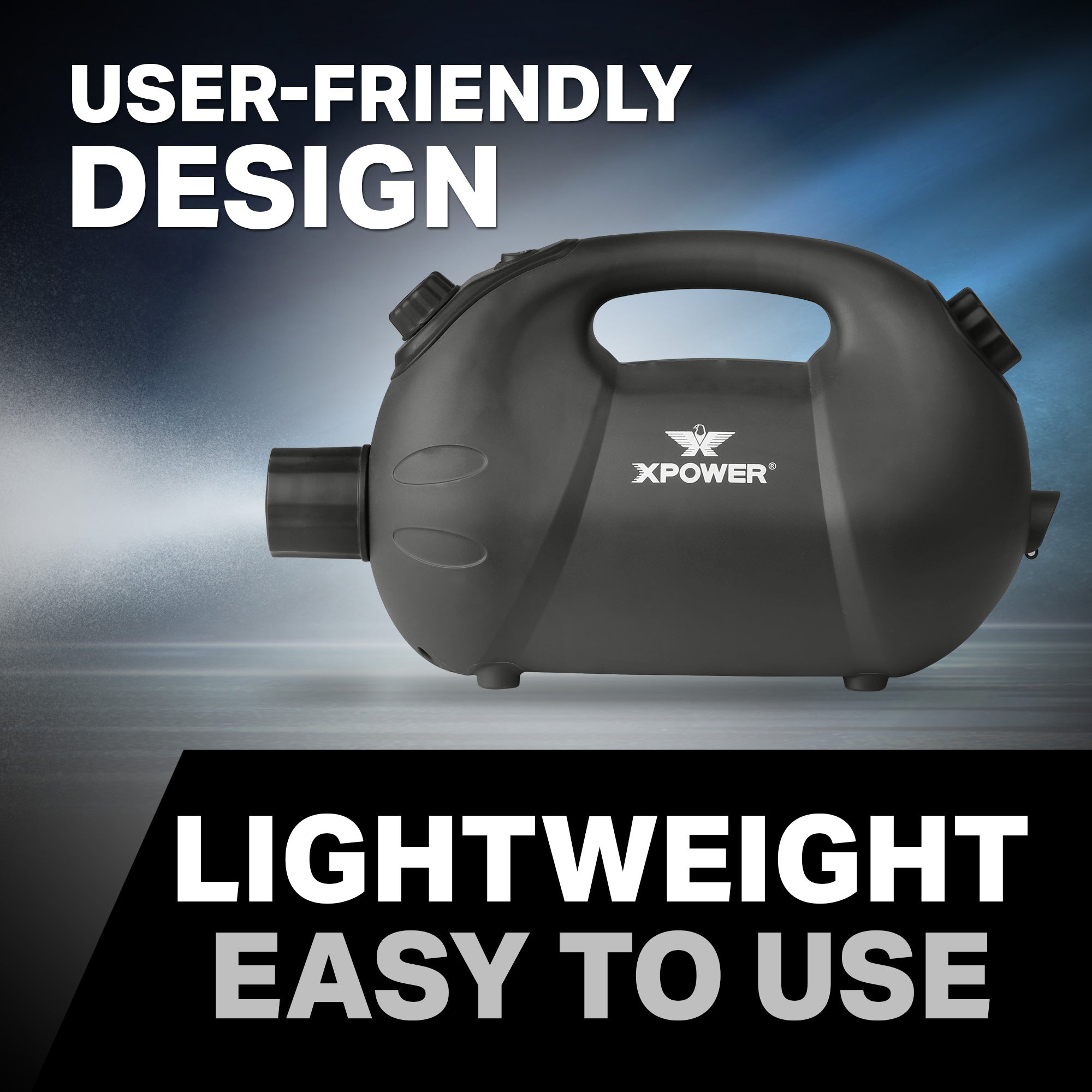 XPOWER F - 18B ULV Cold Fogger Battery Powered Rechargeable Cordless Sprayer - BetterGrow Hydro