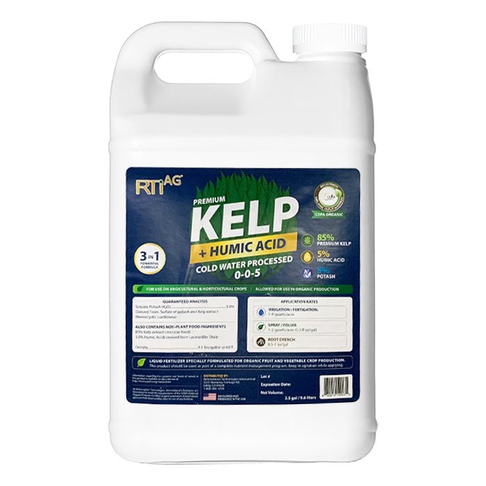 Xtreme Gardening RTI AG Kelp + Humic Acid 0-0-5 2.5 Gallons - BetterGrow Hydro