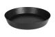Heavy Duty Black Saucer w/ Tall Sides - 20 in
