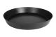 Heavy Duty Black Saucer w/ Tall Sides - 25 in