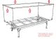 4ft x 8ft OD Trellis Top Rack for Rolling Bench System