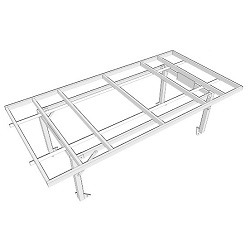 Grow Tray Stands & Rolling Benches